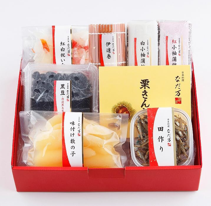 日本料理 なだ万 おせち料理 単品おせち セット 寿 冷蔵 2人前～3人前【Amazon】