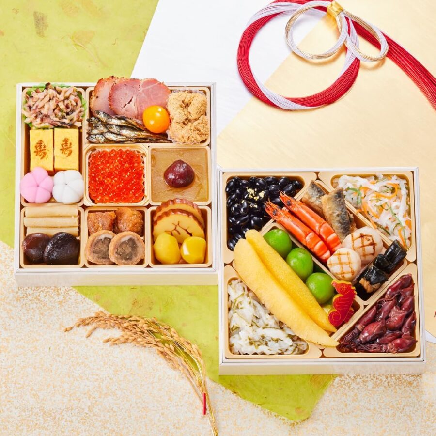 板前魂の白鳳 板前魂 おせち 純国産 和洋風 二段重 2人前