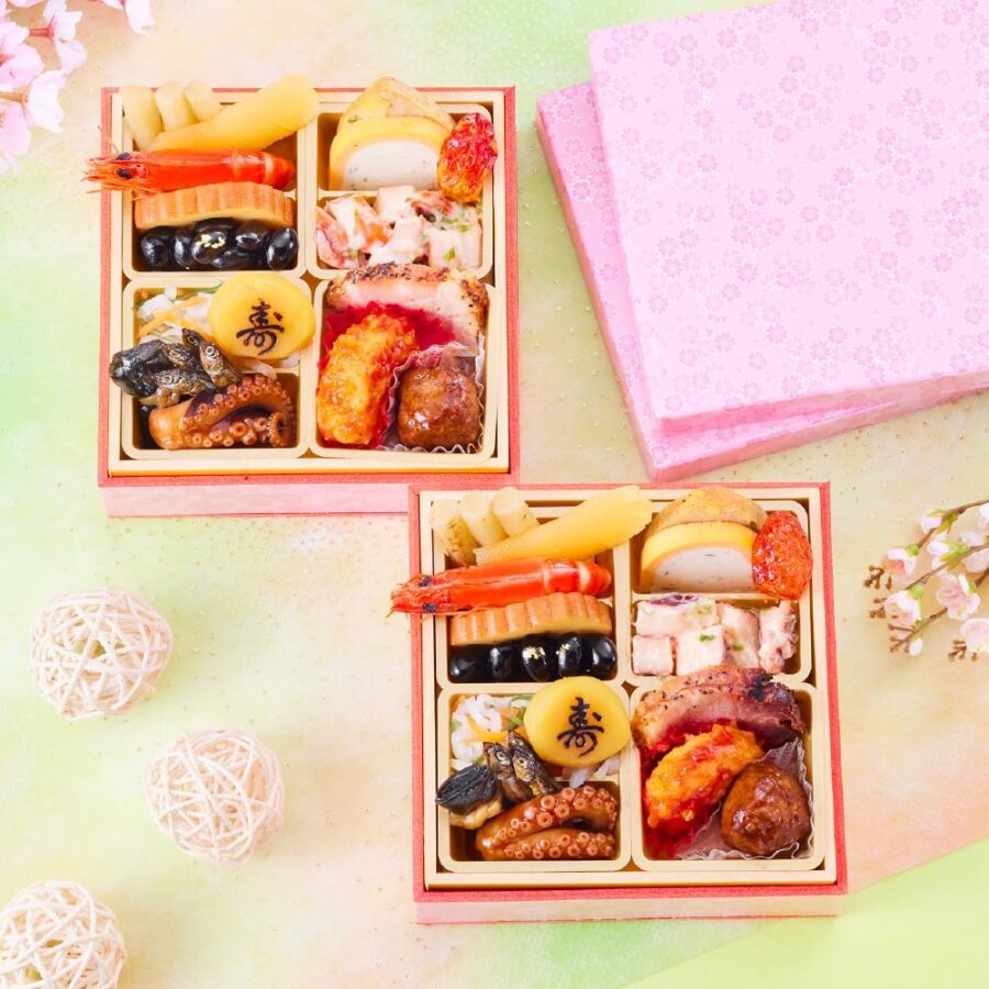 板前魂の小桜 板前魂 個食 おせち 和洋中 ミニ一段重 0.7人前【一段重×2個(2名様用) 】