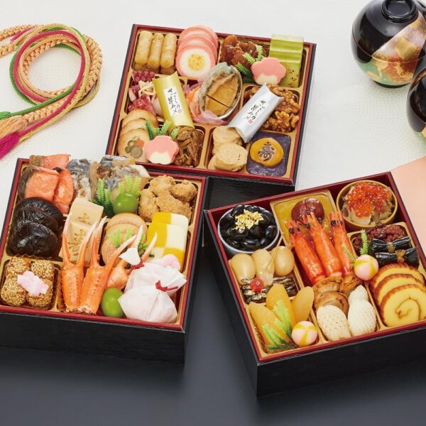 千賀屋謹製 迎春おせち料理「祝華千」 冷蔵 和風三段重 3人前