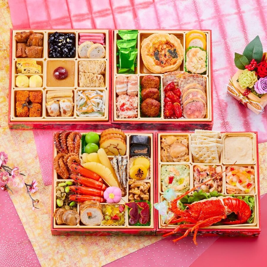 板前魂の高砂 板前魂 おせち 和洋風 与段重 4人前