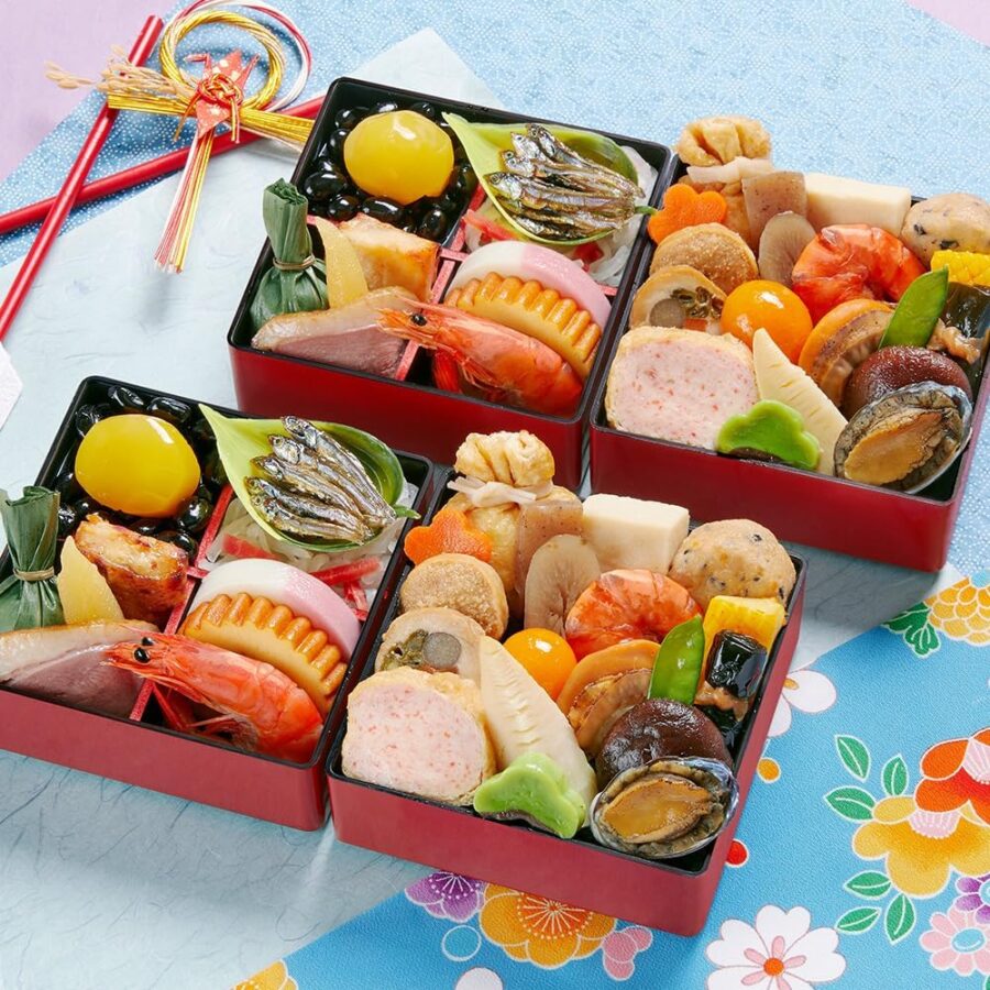 京菜味のむら おせち 「京小箱」 約四寸 二段重×二組