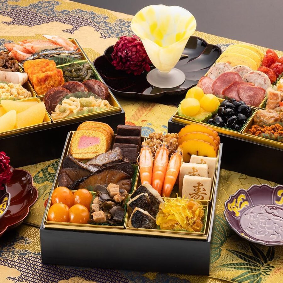 博多久松 本格定番3段重おせち 舞鶴 6.5寸3段重 2～3人前 おせち料理 冷凍おせち 料亭のおせち 和洋風