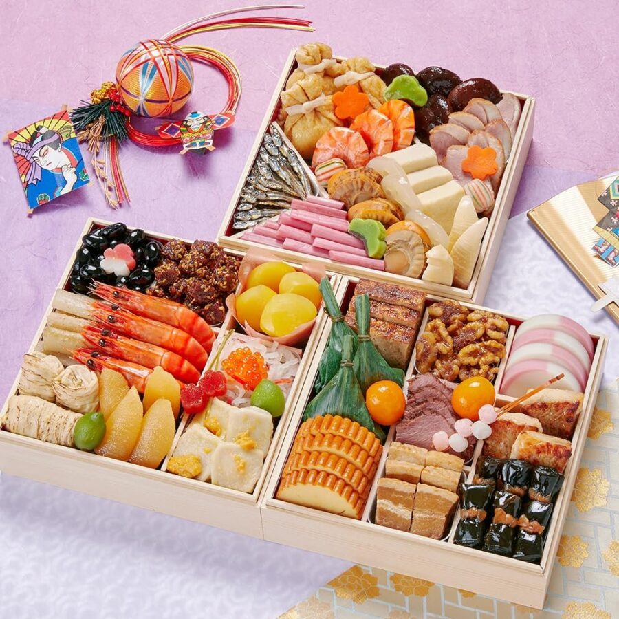 京菜味のむら おせち 「桂」 約六寸 三段重