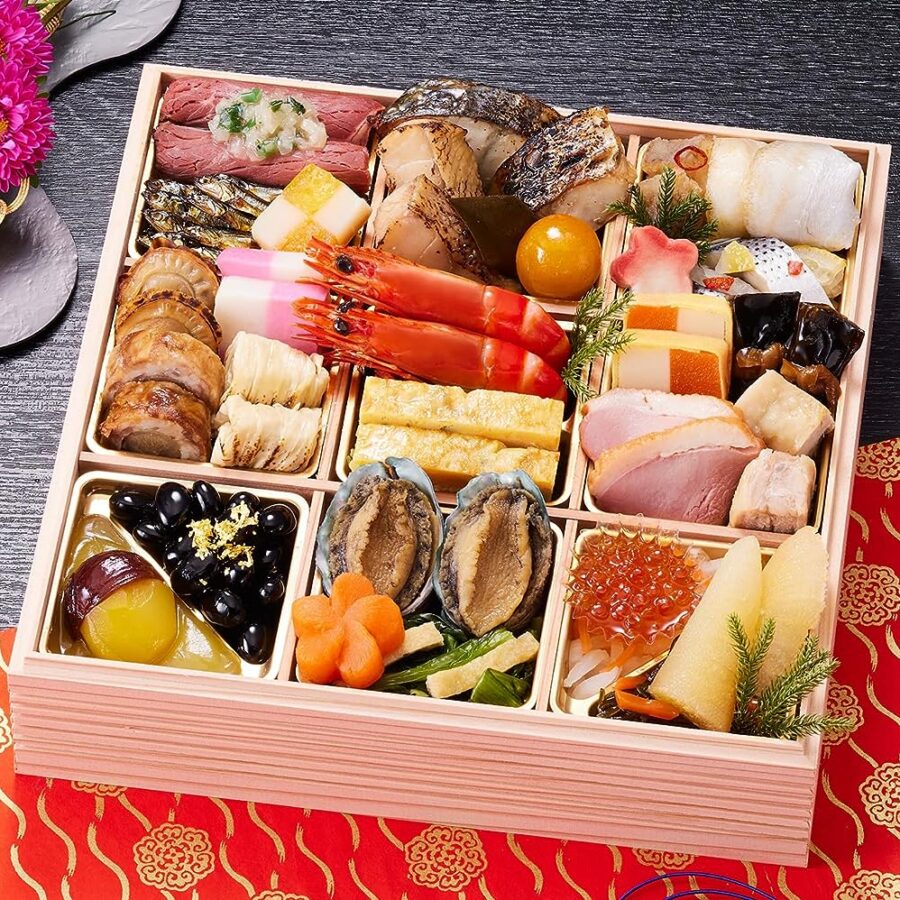 京都 しょうざん 冷蔵おせち料理 一段重 春栄 盛り付け済み 冷蔵おせち 2人前