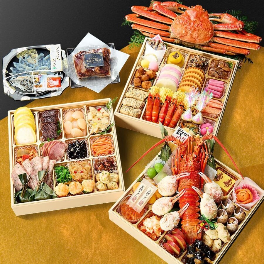 小樽きたいち 海鮮おせち 絢爛 特大8.5寸三段重