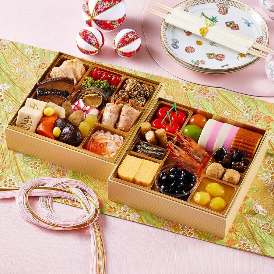 紀文 冷蔵おせち「桜春」( 二段重 / 3-4人前 ) おせち 早割 予約 冷蔵 洋風 和風 人気 おせち料理