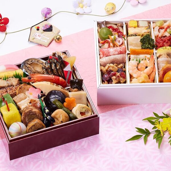 京都 しょうざん おせち料理 個食和洋おせち 二段重 盛り付け済み 冷凍おせち 1人前～2人前