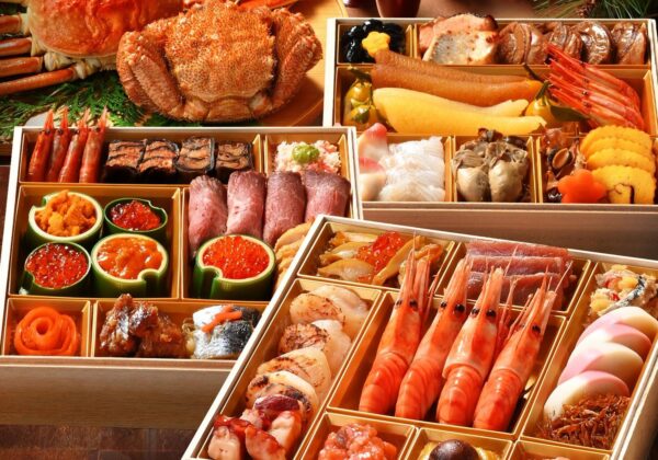 島の人 おせち料理 北海道 高級 海鮮 蟹入り おせち さくらそう 5～6人前 特大8寸 盛り付け済【Amazon】