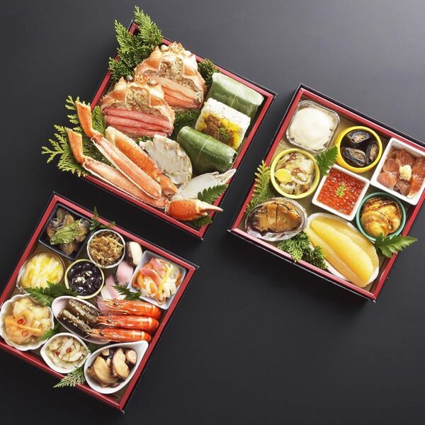 北海道 札幌市中央卸売市場発 北の春海膳 海鮮 おせち料理 三段重 冷凍おせち 3人前～4人前 個別包装