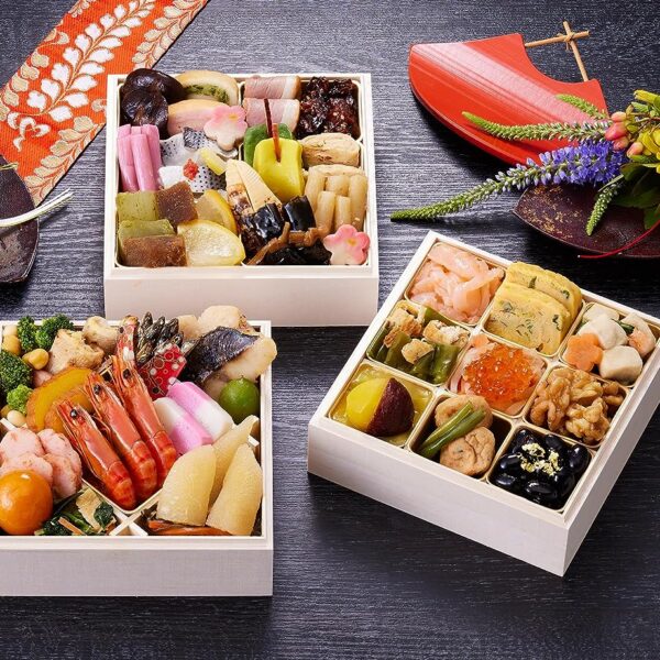 京都 しょうざん おせち料理 千寿閣衣笠 三段重 盛り付け済み 冷凍おせち 約2人前