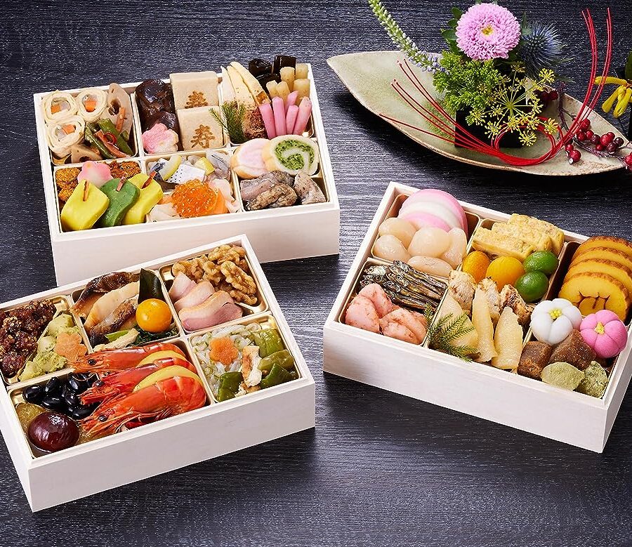 京都 しょうざん おせち料理 玉庵 三段重 盛り付け済み 冷凍おせち 2人前～3人前