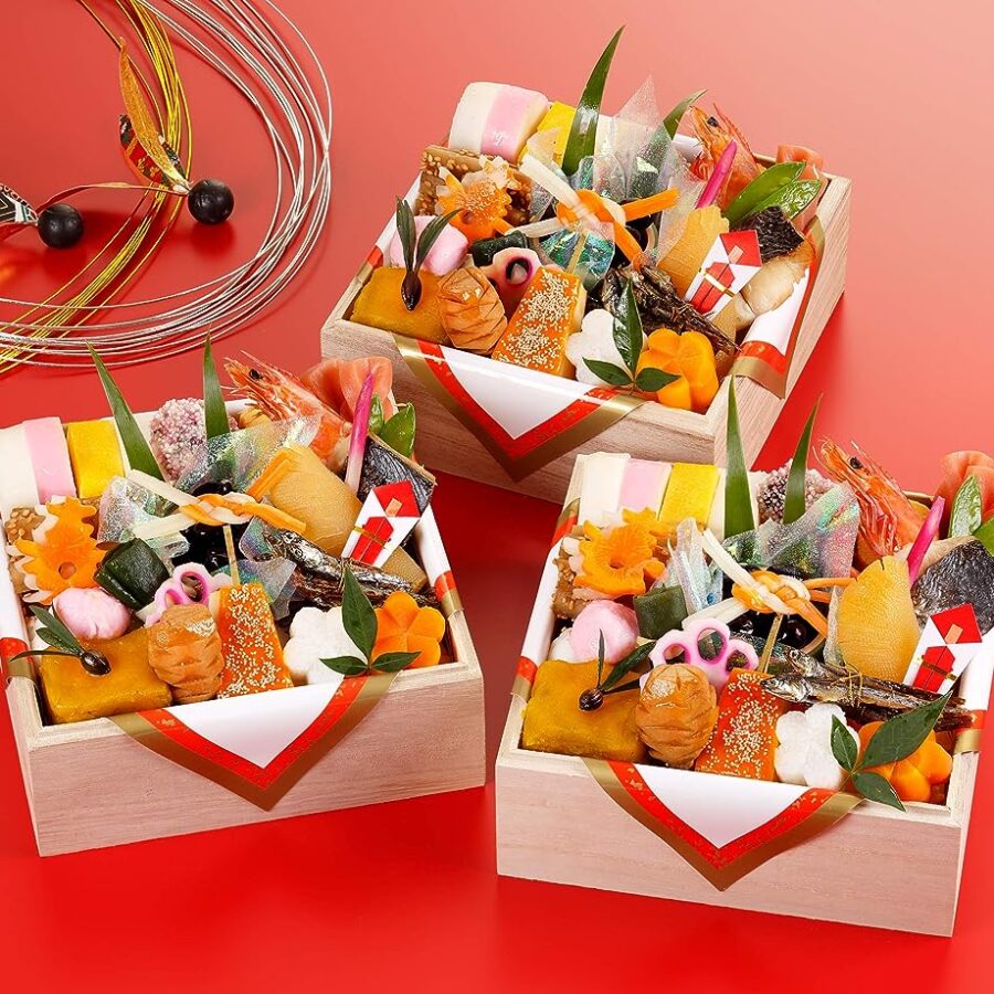 京都の料亭 濱登久 おせち料理 個食三段重 盛り付け済み 冷蔵 生おせち